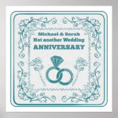 Not another wedding anniversary poster (Voorkant)