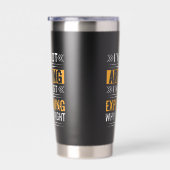 Not Arguing Just Right-64691 Geïsoleerde Drinkbeker (Rechts)