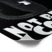 Not Before Coffee-tee Design – Funny Morning Cat A Poster (Hoek)