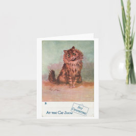 Not Competing @ The Cat Show beroemd gemaakt door Kaart