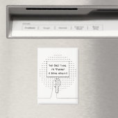 "Not Faking It" Invisible Illness Awareness Magnet (In Situ (Lave-vaisselle))