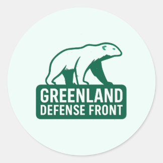 NOT FOR SALE – Arctic Resistance Badge Ronde Sticker