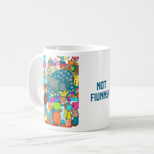 Not Funny Classic Mug (Devant gauche)