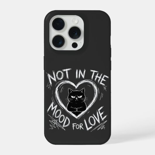 Not In The Mood For Love Grumpy Cat Sarcastic (Verso)