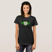 Not Lucky Simple Blessed St Patricks Day Faith Chr T-shirt (Voorkant volledig)