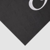 Not Lucky Simply Blessed Christian Tissuepapier (Detail)