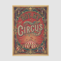Not My Circus! Ringmaster Red and Gold 