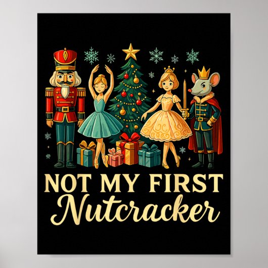 Not My First Nutcracker Sugar Plum Costume, Christ Poster (Voorkant)
