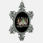Not My First Nutcracker Sugar Plum Fairy Christmas Tin Sneeuwvlok Ornament (Links)