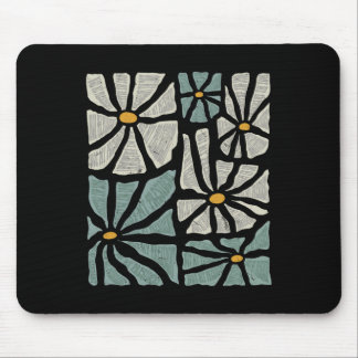 Not My President 2025 Retro Subtle Boho Floral Ant Muismat