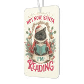 Not Now Santa I'm Reading  Luchtverfrisser (Links)