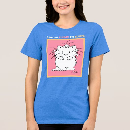 NOT PLUMP, FLUFFY Boynton Tri-Blend Shirt (Voorkant)