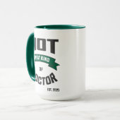 Not That Kind of Doctor Funny PhD Mug (Devant gauche)