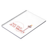 Not Tiny Just Mighty Celebration  Notitieboek (Linkerzijde)