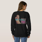 Not Today Ego – Funny Mindfulness Quote Design Trui (Achterkant volledig)