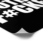 Not Today Mother Forer - Werful Motivational State Poster (Hoek)