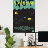 Not Welcome - Poster de film - 27" x 41" (Bureau à domicile)