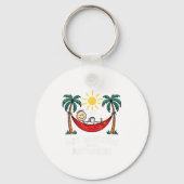 Not Working From Anywhere Funny Hammock 2025 Sleutelhanger (Voorkant)