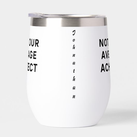 Not Your Average Architect Bold Minimalist Custom  (Droite)