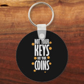 Not your Keys not your Coins Bitangle Sleutelhanger (Voorkant)