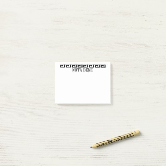 Nota Bene! Post-it® Notes (Op bureau)