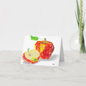 Nota Carte vide à l'intérieur /Apples (Devant)