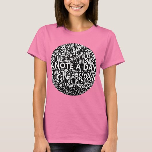 Nota een Dagcollage [#1] T-shirt (Voorkant)