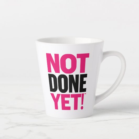 Nota Gedaan te, maar de Latere Mok (Rechts)