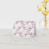 Nota Kaart Cherry Blossom (Gele Bloem)