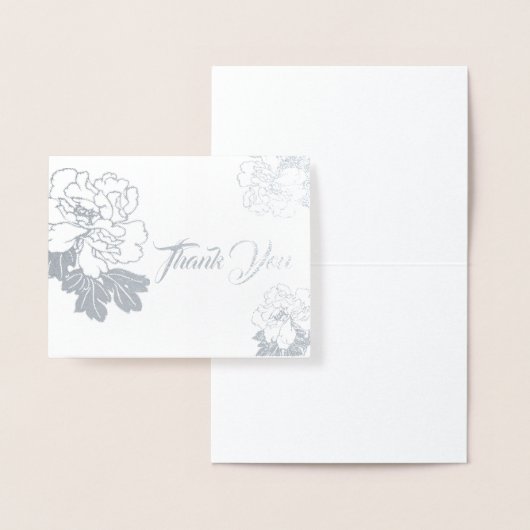 Nota Kaart-Dank u - Kleine Grootte Folie Kaarten (Display)