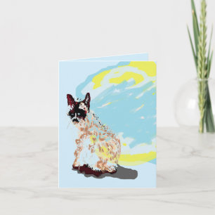 Nota Kaart: Gevlekt in het Wind Notitiekaartje