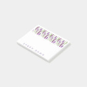 NOTA POST-IT 3"x4" AVEC NOM PERSONNALISÉ (Incliné)