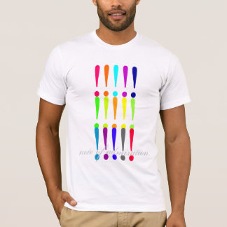 nota van bewondering t-shirt