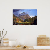 Nota van de Witte Bergen van Thomas Cole Poster (Keuken)