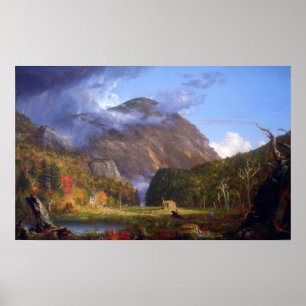 Nota van de Witte Bergen van Thomas Cole Poster