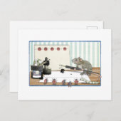 Nota van een muis briefkaart (Voorkant / Achterkant)