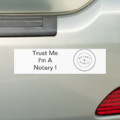 NOTAIRE OPENBARE ACCESSOIRES BUMPERSTICKER (Op auto)