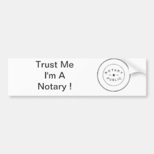 NOTAIRE OPENBARE ACCESSOIRES BUMPERSTICKER
