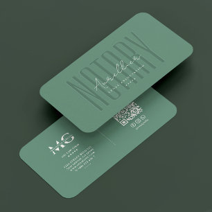 Notaris advocaat advocatenkantoor Dusty Blauwgroen Visitekaartje