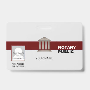 Notaris Badge