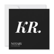 Notaris Openbaar Ondertekeningsagent Monogram eleg