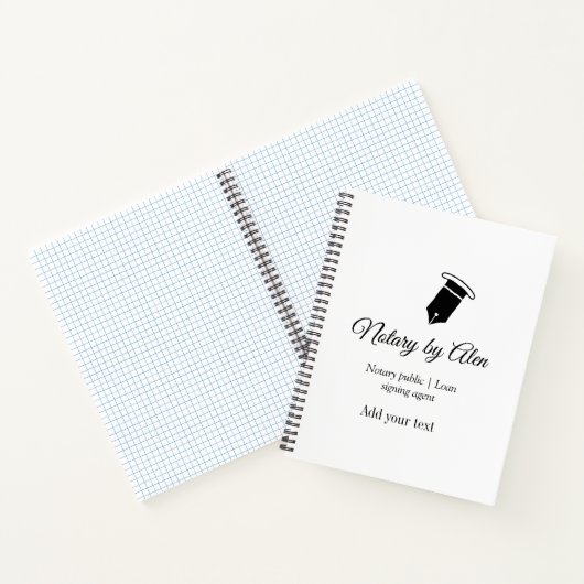 Notaris Openbare akte ondertekenaar voeg naam adre Notitieboek (Binnen)