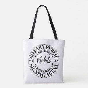 Notaris Openbare Ondertekenende Agent Canvas tas