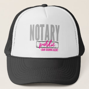 Notaris Public Loan Signing Agent Gepersonaliseerd Trucker Pet