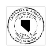 Notaris Public Nevada Zelfinktende Stempel (Design)