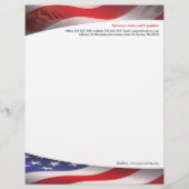 Notaris Public USA Letterhead Custom Briefhoofd (Voorkant)