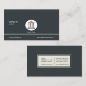 Notaris publiek visitekaartje (Voorkant / Achterkant)