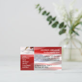 Notaris publiek Visitekaartje (Staand voorkant)