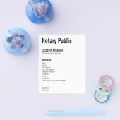 Notaris Publieke Naam Diensten Telefoon Website Wi Flyer (Enkel)