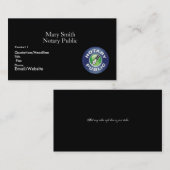 Notaris publieke Visitekaartjes (Voorkant / Achterkant)